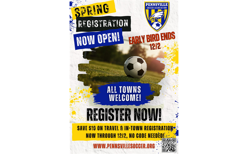 Spring Registration Now Open!