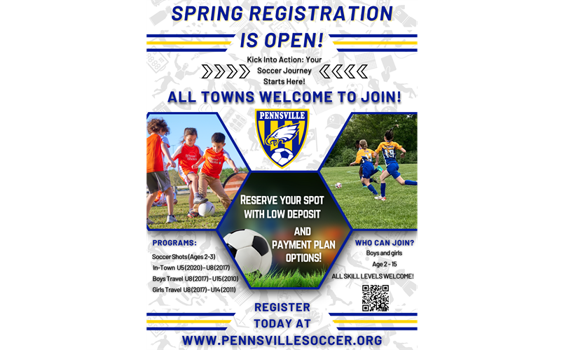 Spring Registration now Open!